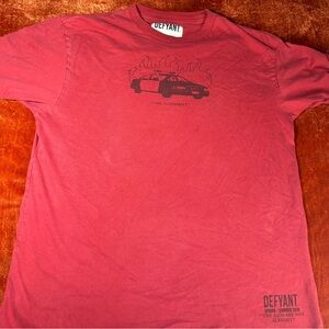 Defyant Red Graphic Short Sleeve Tee